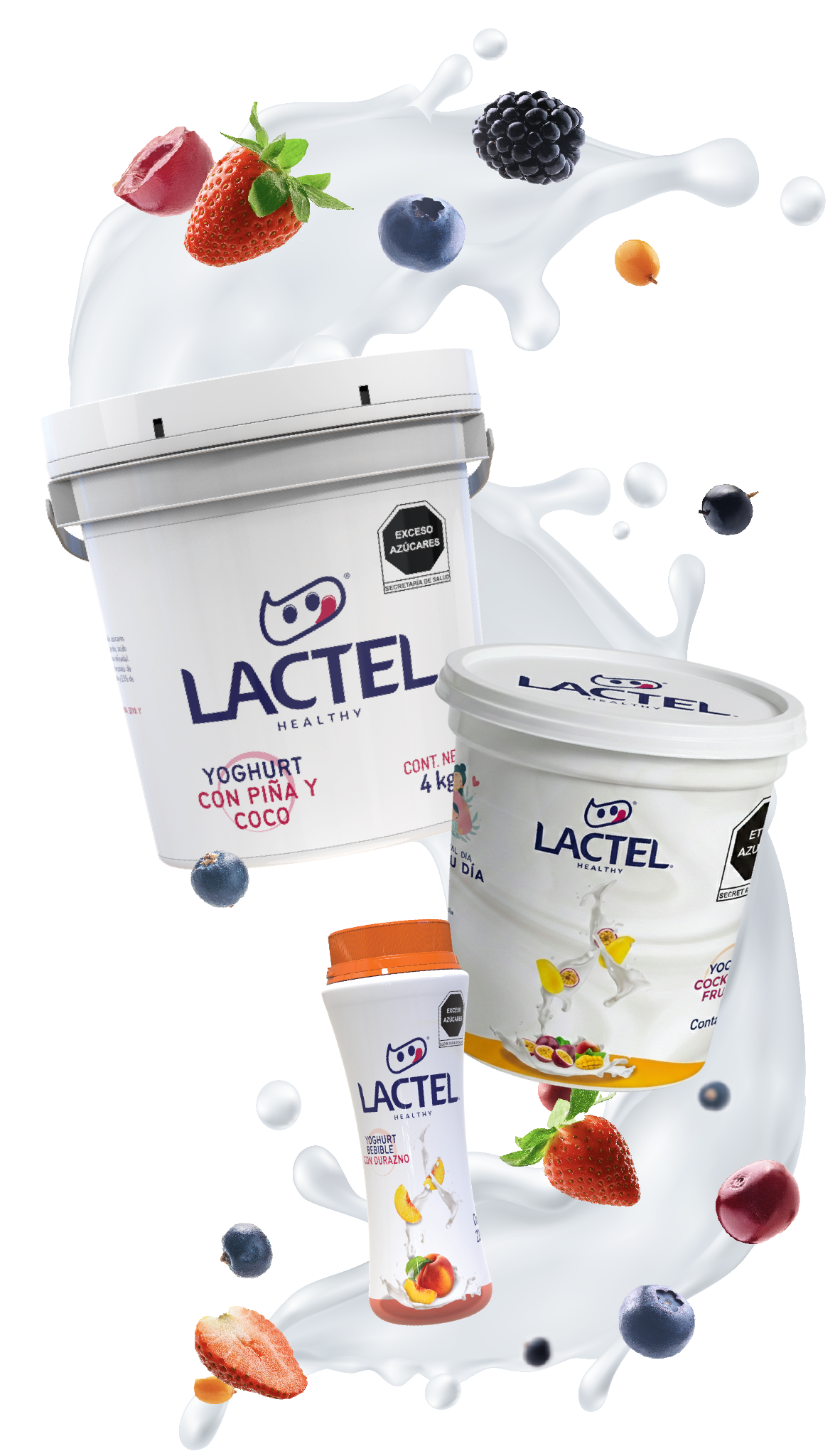 Gama de productos Lactel Healthy